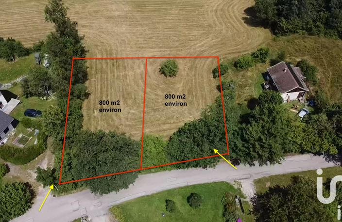 Vente Terrain à bâtir 879 m&sup2; — photo 2