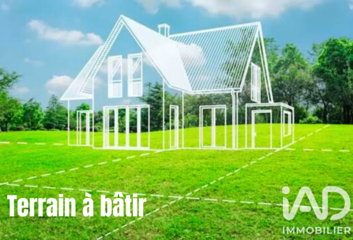 Vente Terrain à bâtir 1 115 m&sup2; — photo 1