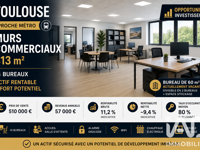 Vente Boutique/Local commercial 413 m&sup2; — photo du bien
