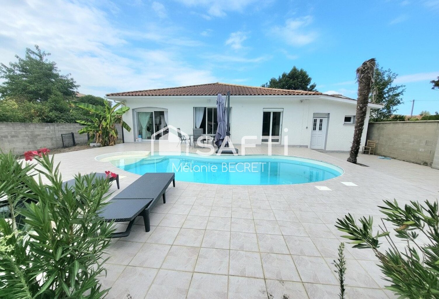 Maison 3 chambres avec un grand jardin et piscine à Marcheprime — photo 1