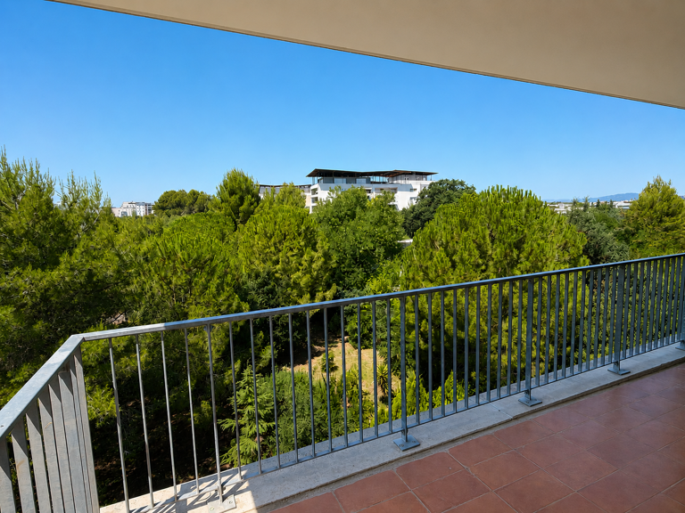 LOCATION APPARTEMENT 4 PIÈCES MEUBLÉ MONTPELLIER SUD LA LIRO — photo 1