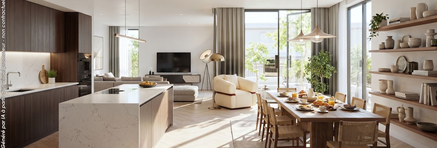 Appartement neuf T2, T3, T4 Pièce 43 à 121 m² à vendre à Beaune (21200)