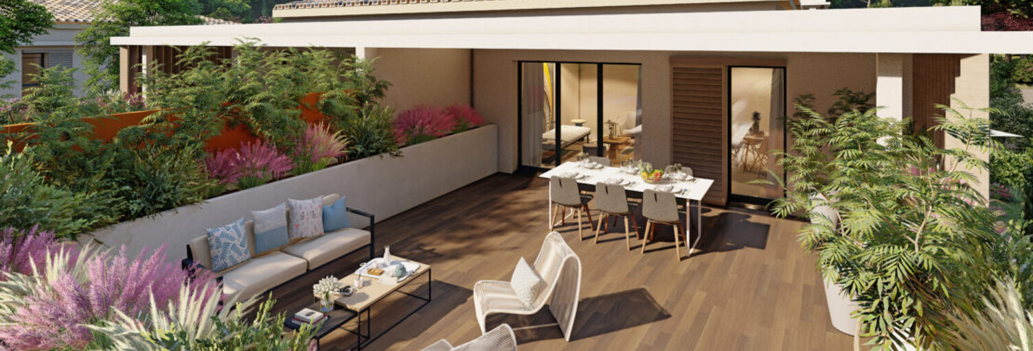 Appartement neuf T2, T4 Pièce 40 à 75 m² à vendre à Aix-en-Provence (13100)