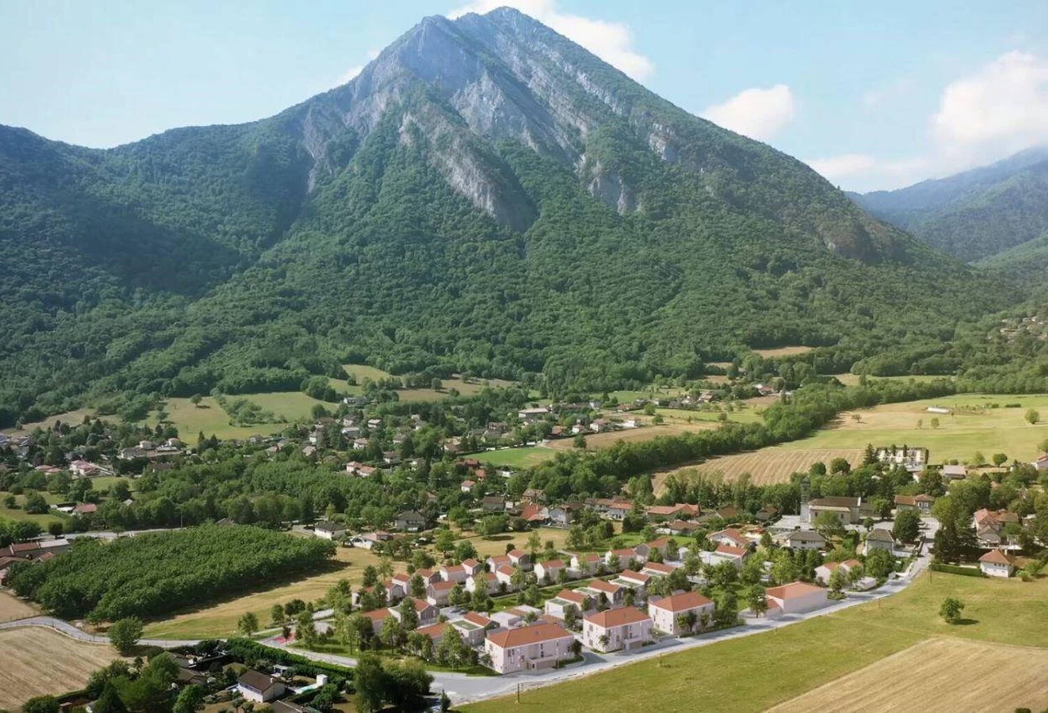 St-Paul-de-Varces proche Grenoble avec vues sur le Vercors — photo 1