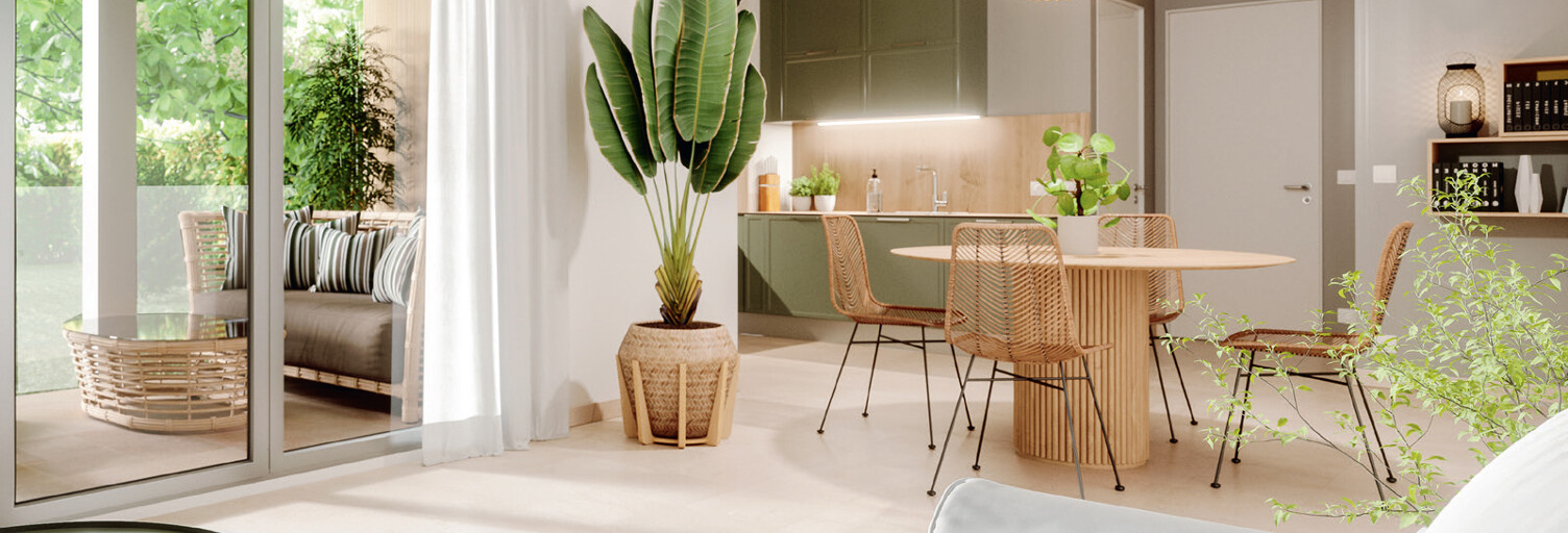 Appartement neuf T3 Pièce 63 à 77 m² à vendre à Vitrolles (13127)