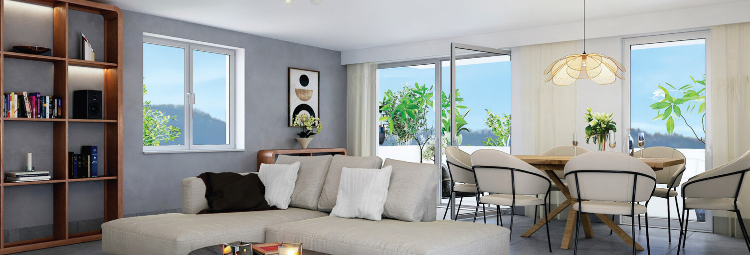 Appartement neuf T3, T4 Pièce 60 à 75 m² à vendre à Saint-Martin-d'Hères (38400)