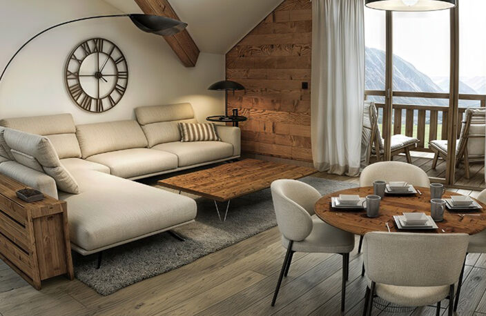 Huez, au pied des pistes et du Huez Express — photo 2