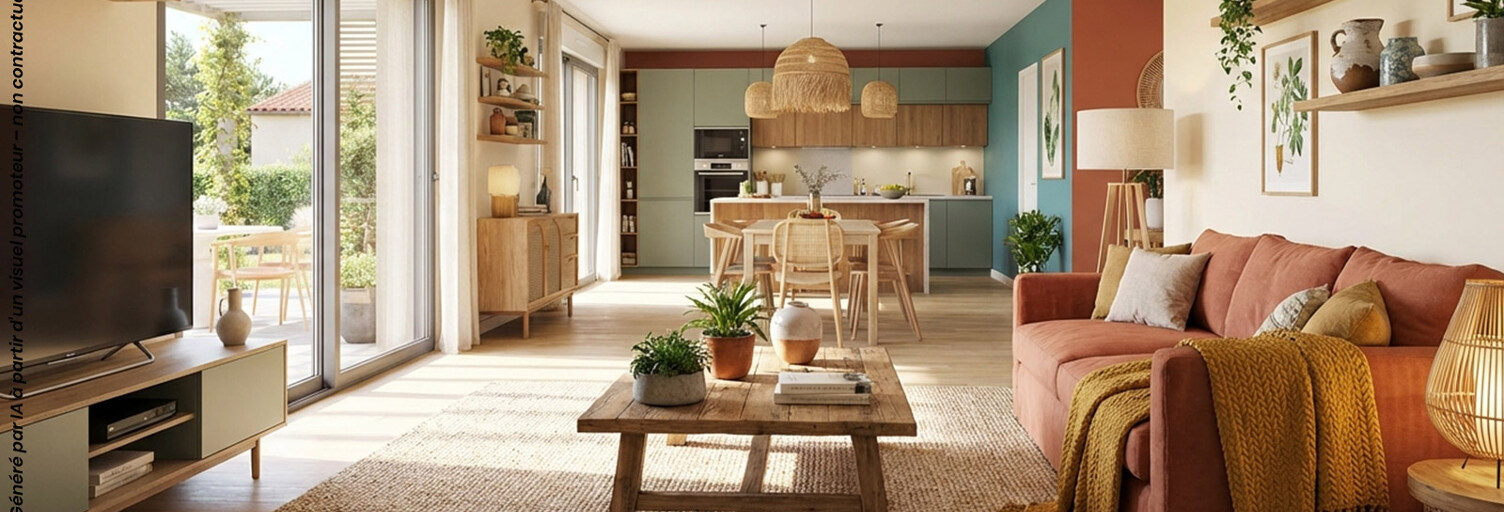 Appartement neuf T2, T3, T4, T5 Pièce 46 à 114 m² à vendre à Lumbin (38660)