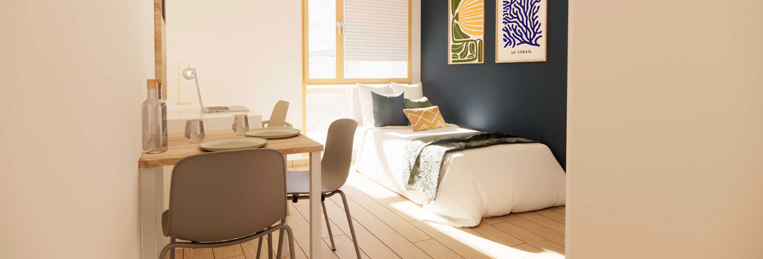Appartement neuf T1 Pièce 19 à 26 m² à vendre à Gières (38610)