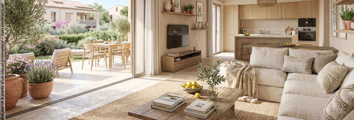 Appartement neuf T1, T2, T3, T4, T5 Pièce 25 à 90 m² à vendre à Gardanne (13120)