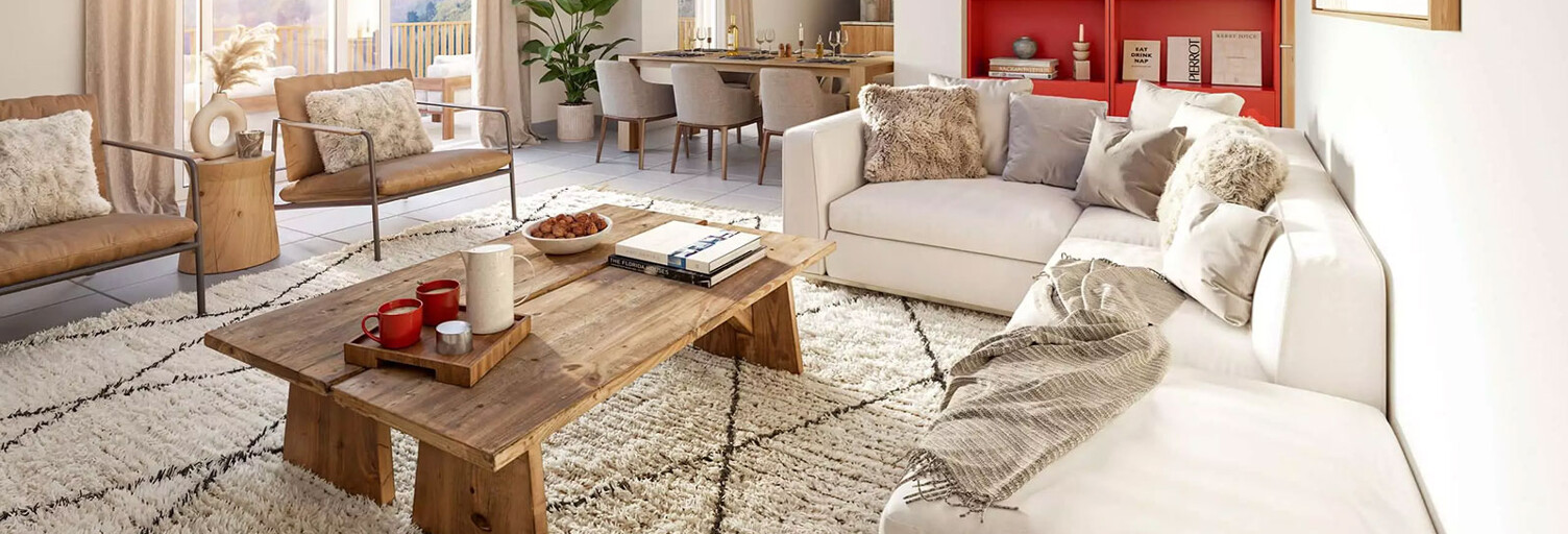 Appartement neuf T3, T5 Pièce 73 à 140 m² à vendre à Allemond (38114)