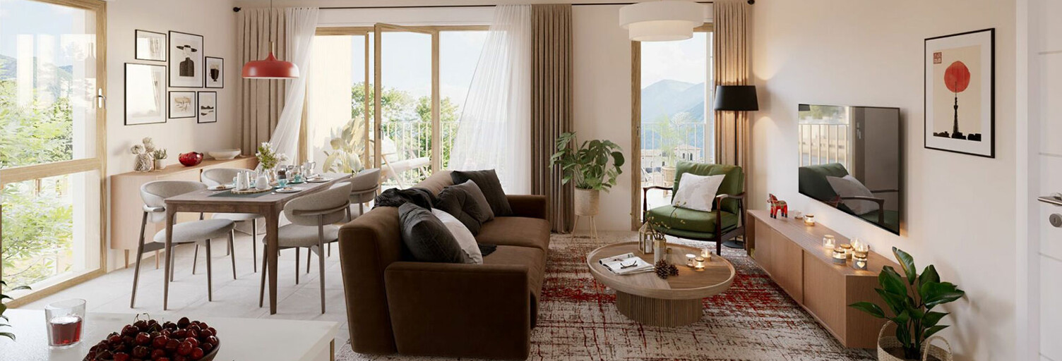 Appartement neuf T3, T4 Pièce 62 à 82 m² à vendre à Vif (38450)