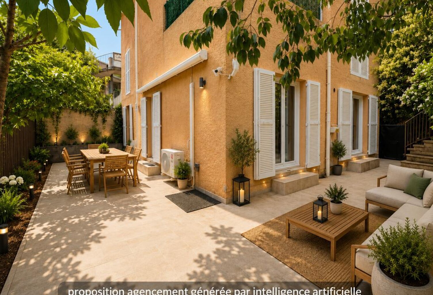 Aubagne (13400) – résidence Le Bartavelle spacieux type 4 de 99m² en rez de jardin avec parking — photo 1