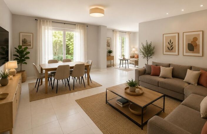 Aubagne (13400) – résidence Le Bartavelle spacieux type 4 de 99m² en rez de jardin avec parking — photo 3