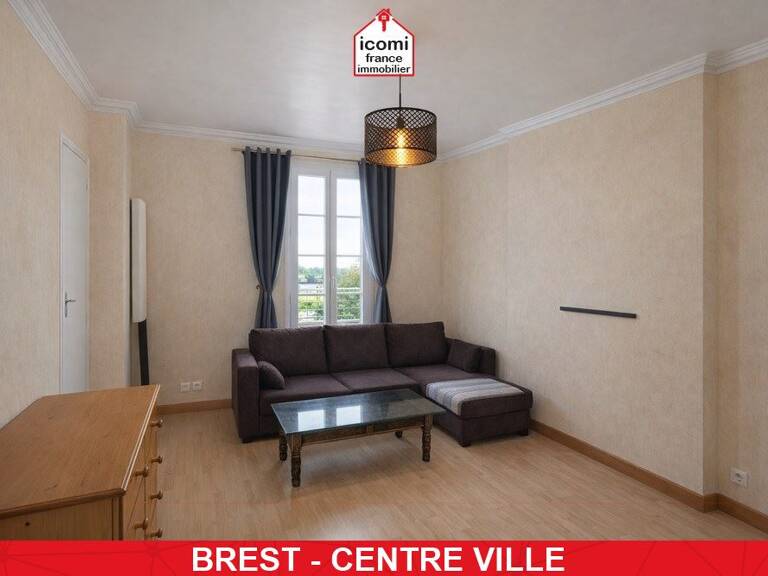 FINISTERE - Brest (29200) - A VENDRE - APPARTEMENT - T3  - VUE DEGAGEE - BALCONNET - IDEALEMENT SITUE - 3EME ET DERNIER ETAGE — photo 1