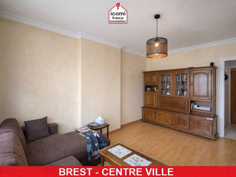 FINISTERE - Brest (29200) - A VENDRE - APPARTEMENT - T3  - VUE DEGAGEE - BALCONNET - IDEALEMENT SITUE - 3EME ET DERNIER ETAGE — photo 1
