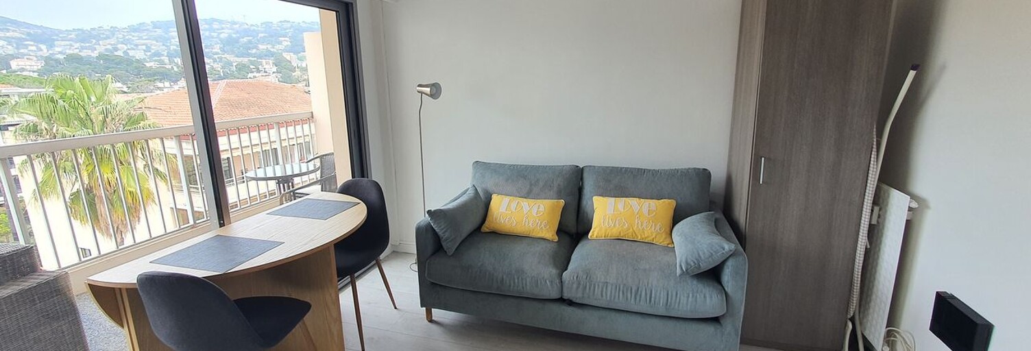 Appartement 1 Pièce 18 m² à louer à Cannes (06150)