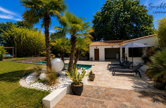 MAISON 185 M² + ANNEXE 50 m2 – PISCINE / POOL HOUSE – TERRAIN 1200 M² - VILLAGE À PIED — photo 3