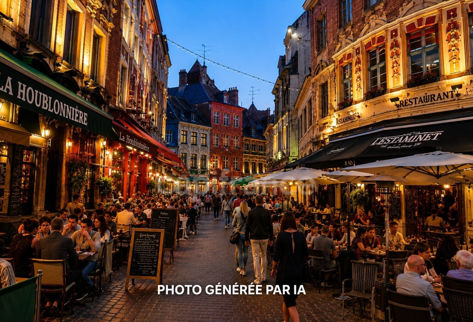 LILLE (59) - Vieux-Lille - Estaminet Licence IV avec terrasse — photo 1