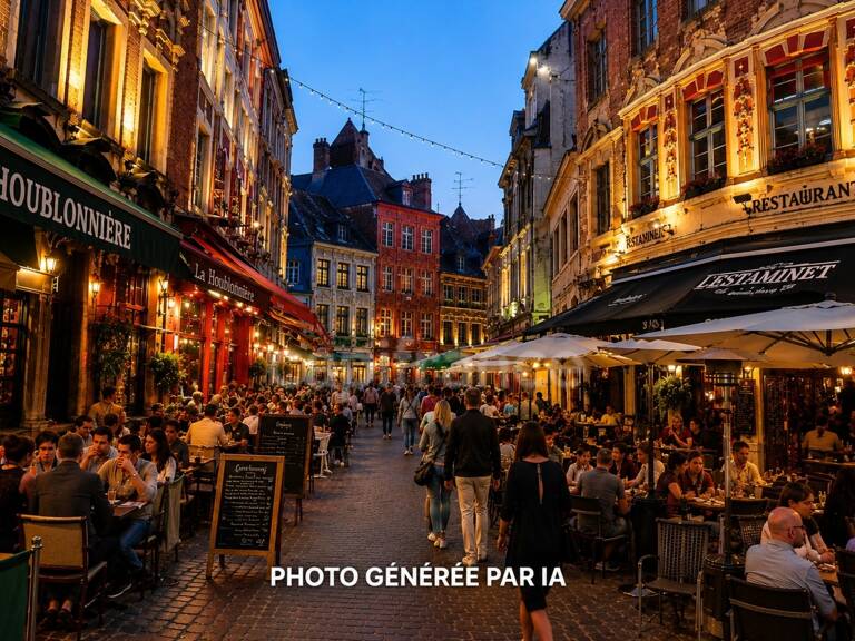 LILLE (59) - Vieux-Lille - Estaminet Licence IV avec terrasse — photo 1