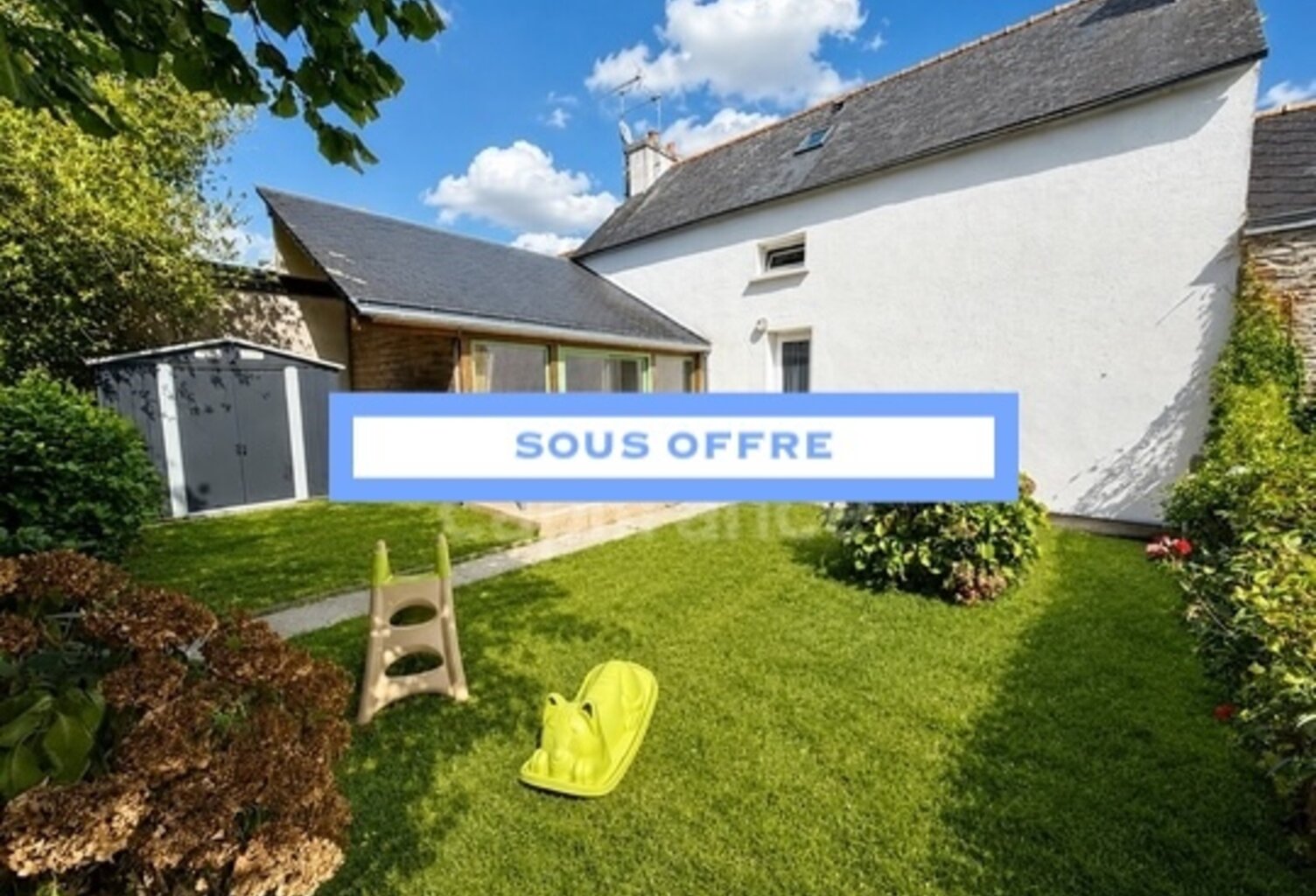 EXCLUSIVITÉ - Maison mitoyenne avec jardin à vendre 7 pièces à Pleyben — photo 1