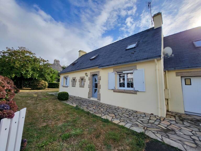 Maison néo-bretonne de plain-pied à vendre 8 pièces PLOMODIERN (29) — photo 1