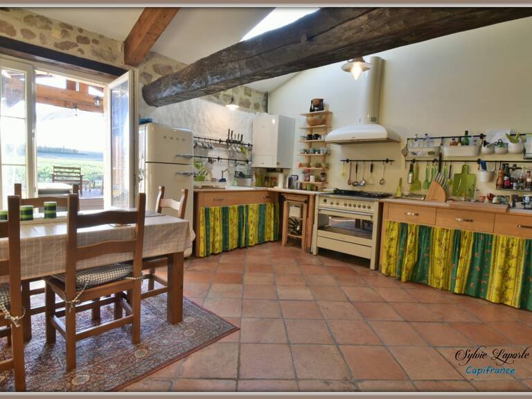 Dpt Lot et Garonne (47), à louer SAINT PIERRE SUR DROPT maison P4 LOUÉE MEUBLÉE — photo 1