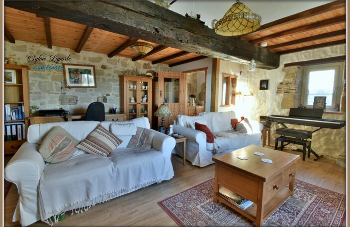 Dpt Lot et Garonne (47), à louer SAINT PIERRE SUR DROPT maison P4 LOUÉE MEUBLÉE — photo 2