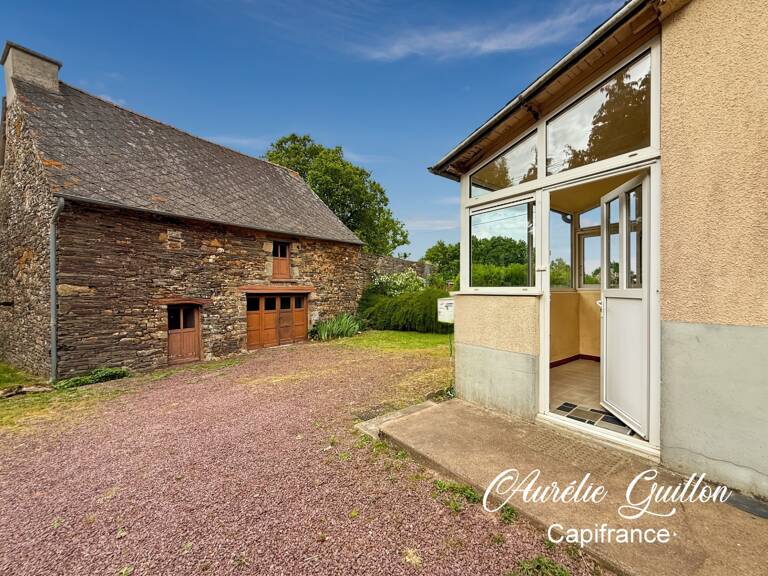 Maison avec dépendance, cour, double jardin et 2 099 m² de terrain – Campagne de Loyat — photo 1