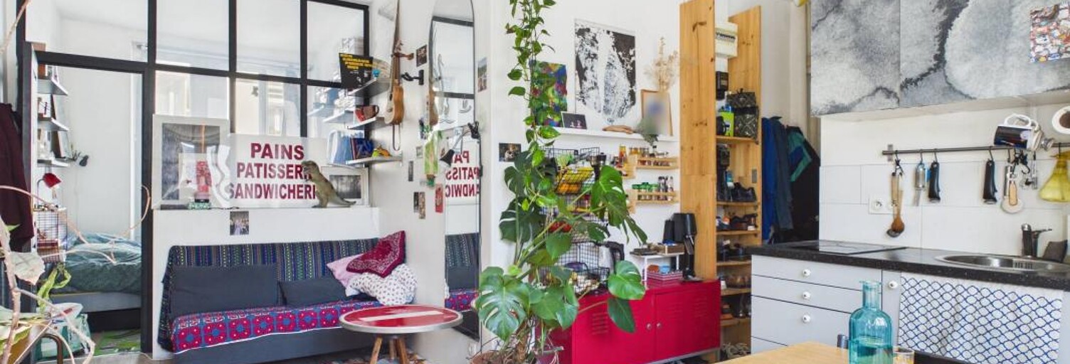 Appartement 2 Pièces 26 m² à vendre à Paris 18 (75018)