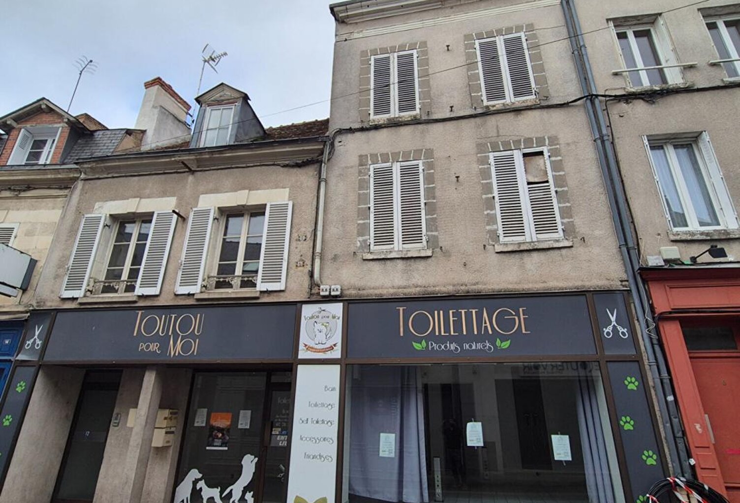 Ensemble immobilier 250 m² - Local commercial et deux logements - Hyper centre de Romorantin — photo 1