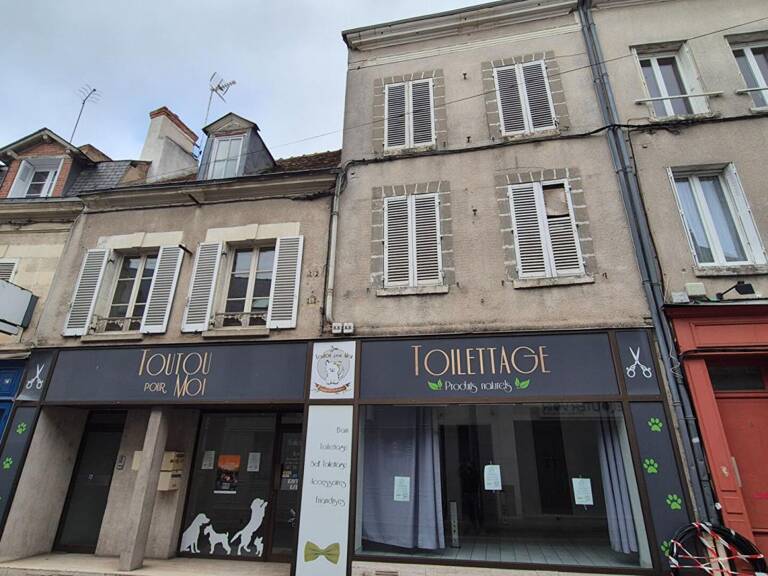 Ensemble immobilier 250 m² - Local commercial et deux logements - Hyper centre de Romorantin — photo 1