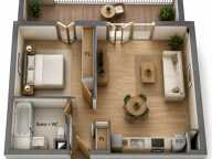 VALRAS-PLAGE, T2 43 m²  PLUS 15 m² DE BALCON. À 900 m DE LA MER — photo 3
