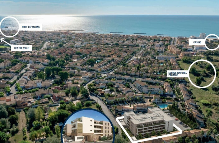 VALRAS-PLAGE, T2 43 m²  PLUS 15 m² DE BALCON. À 900 m DE LA MER — photo 4