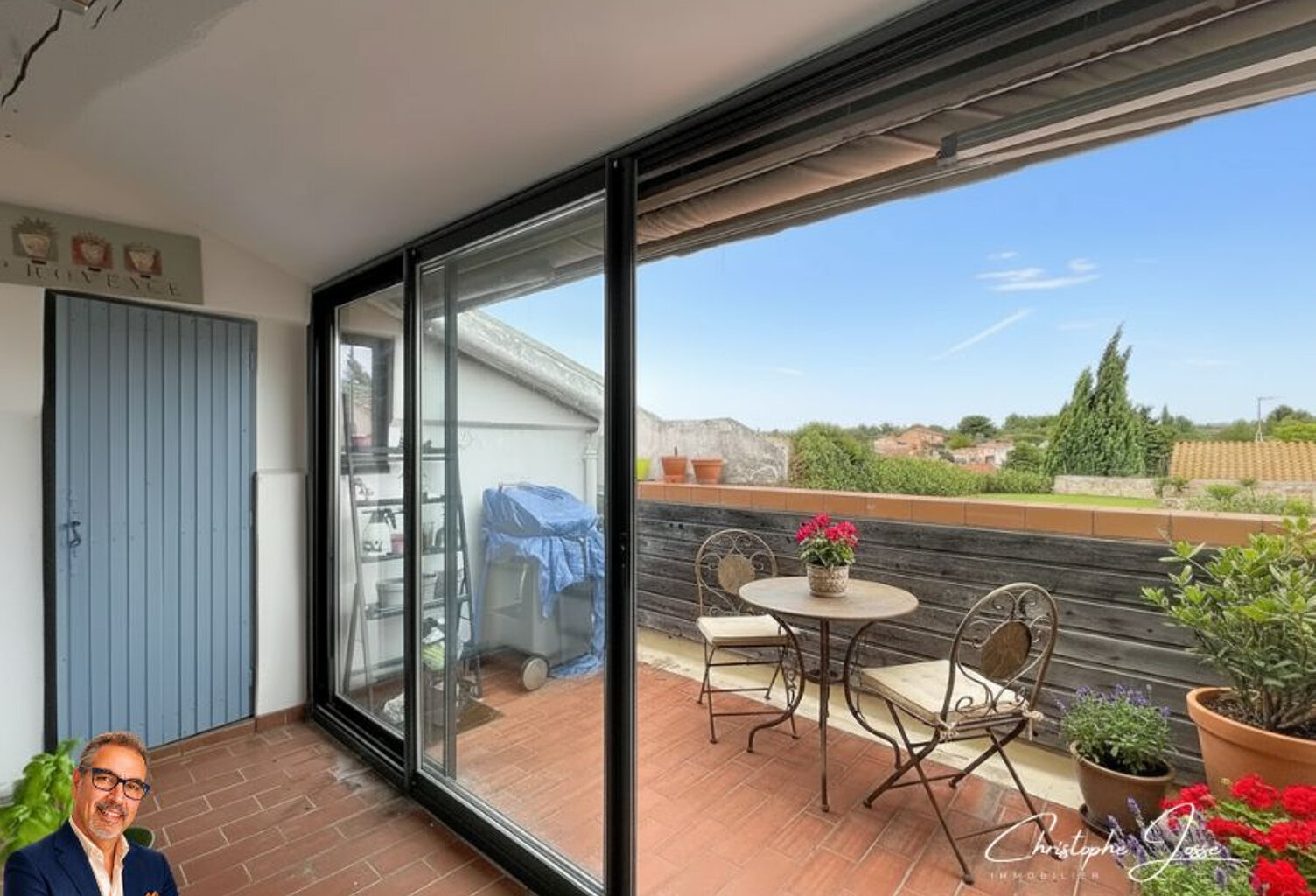 LEUCATE VILLAGE  - Maison de caractère avec terrasse suspendue — photo 1