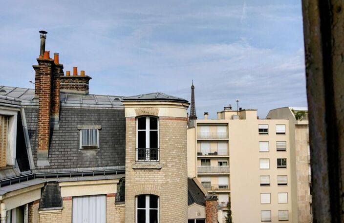 Adorable studio aux Invalides, avec vue sur la tour Eiffel — photo 4
