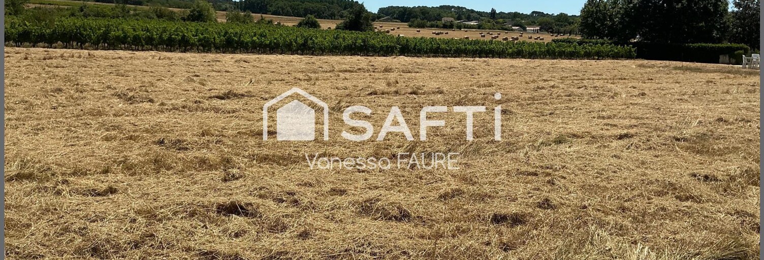 Terrain  585 m² à vendre à Targon (33760)