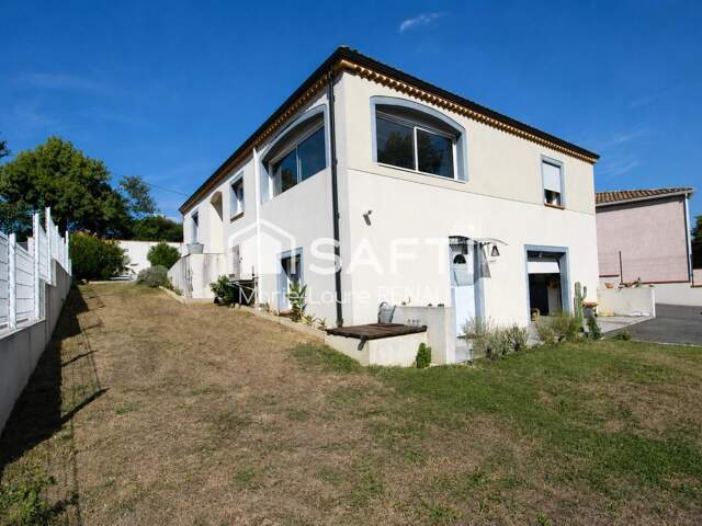 Maison de plain-pied de 118m² peu énergivore de 2015 + Appartement T2 de 26m² — photo du bien