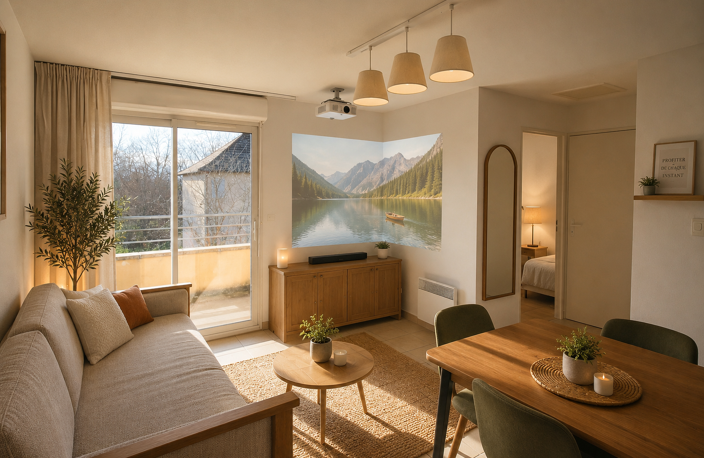 À VENDRE PRAYSSAC Appartement T3 à l'étage avec grande terra — photo 4