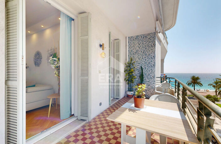 NICE - ANDRIOLI / PROMENADE DES ANGLAIS : MAGNIFIQUE 2 PIÈCES AVEC TERRASSE ET BELLE VUE MER — photo 2