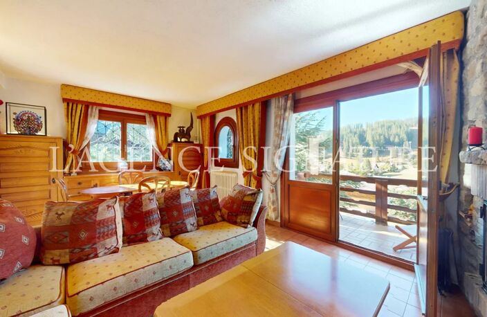 Valberg - 'Alma' - Chalet mitoyen de montagne - Vue pistes — photo 4