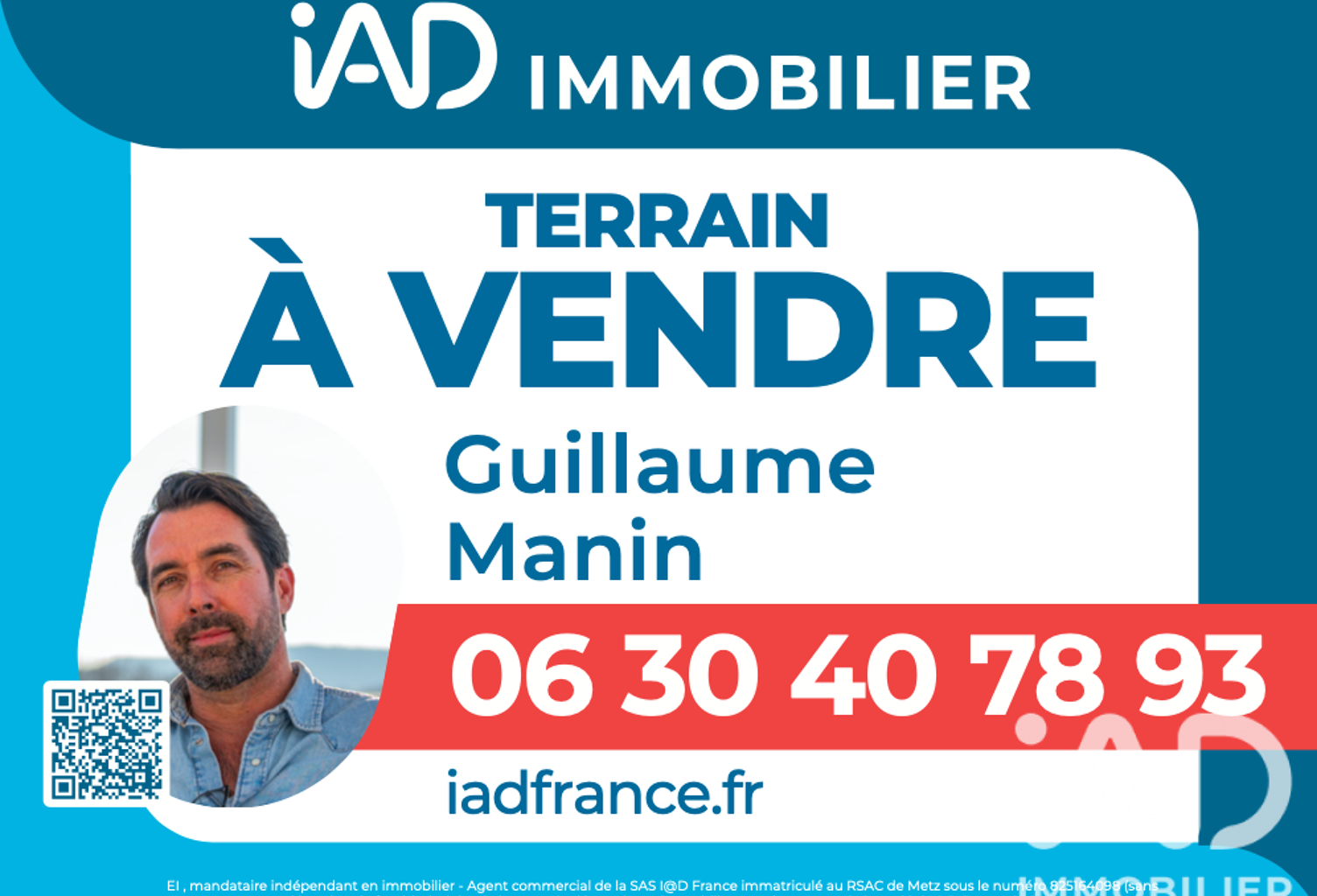 Vente Terrain à bâtir 1 027 m&sup2; — photo 1