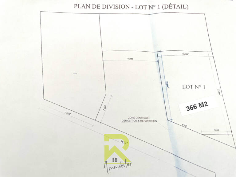 VENDS BEAU TERRAIN A BATIR — photo 1
