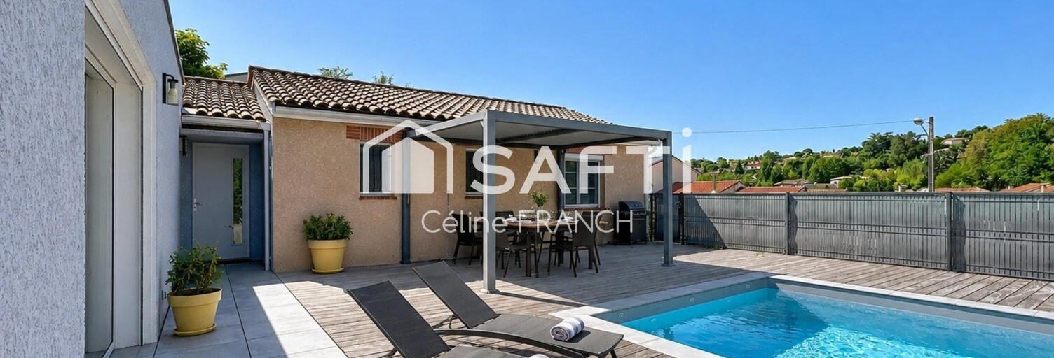 Maison 5 Pièces 140 m² à vendre à Montastruc-la-Conseillère (31380)