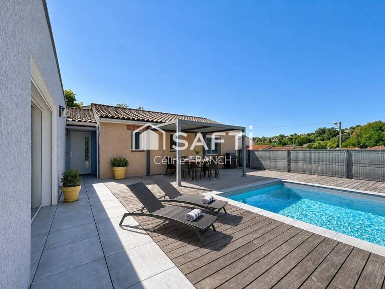 PLAIN-PIED, PISCINE ET VUE COTEAUX — photo 1