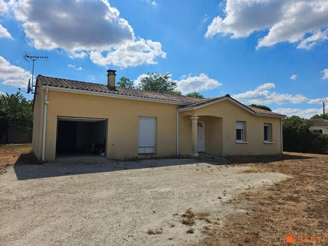 Plain-pied, 3 chambres et 1 195 m² de terrain — photo du bien