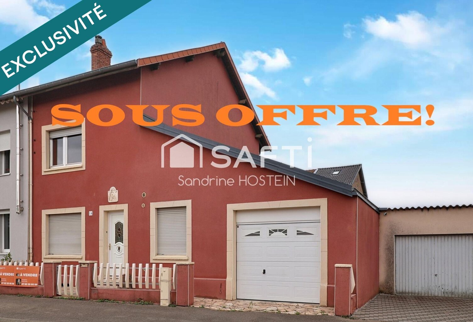Maison 100m2 hab avec garage 2 voitures, terrasse, jardin et pisine! — photo 1