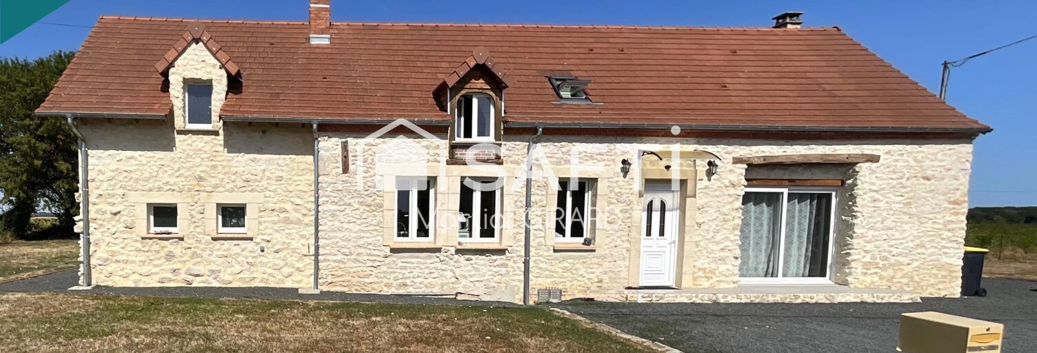 Maison 5 Pièces 130 m² à vendre à Cerbois (18120)