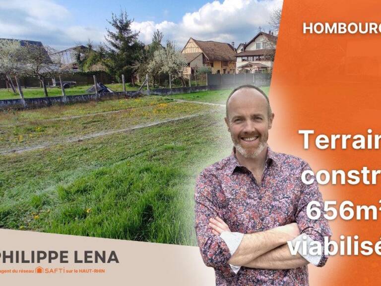 Terrain 656m² plat constructible et déjà viabilisé — photo 1