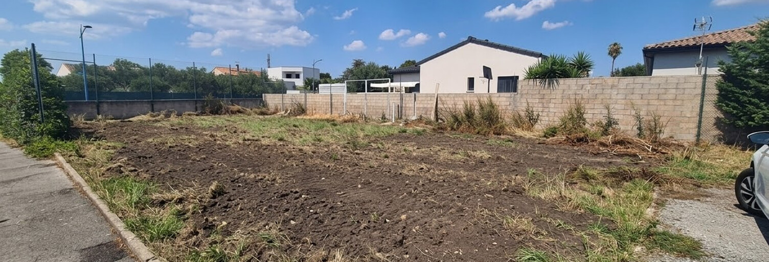 Terrain  255 m² à vendre à Pomérols (34810)
